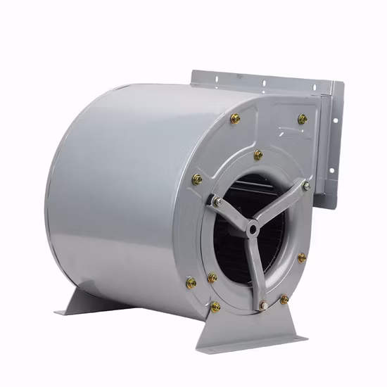 Motor de rotor externo com rolamento de esferas Ventilador centrífugo de entrada dupla curvado para frente para unidades HVAC