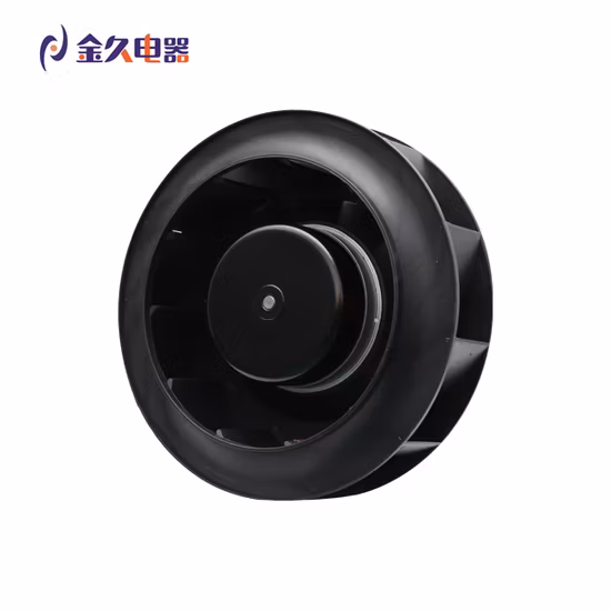 O condicionador de ar parte 250 motor de rotor externo Ec DC para trás ventilador centrífugo