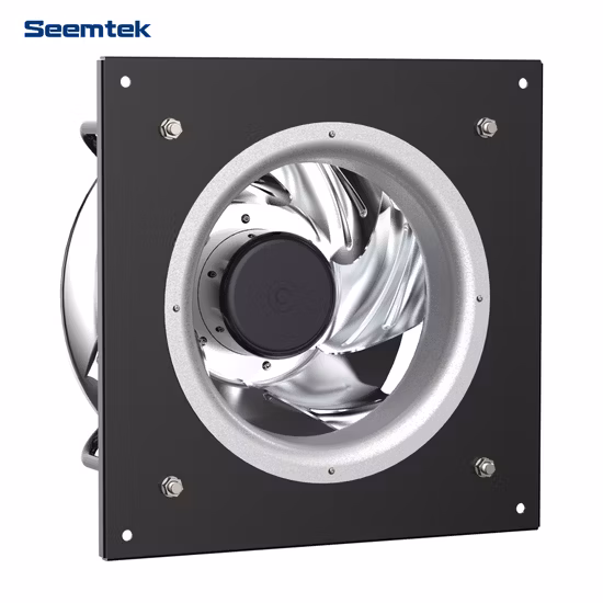 Ventilador centrífugo CE curvado para frente, ventilador de alta eficiência, economia