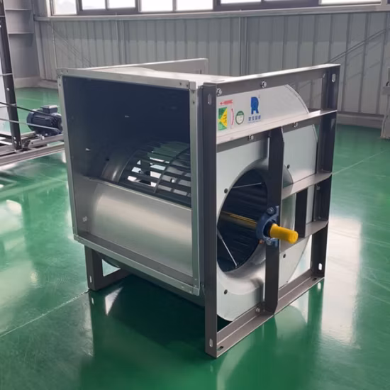 Personalização de rodovia DC/CE Ventilador de exaustão centrífuga sem escova curvado para frente para indústria