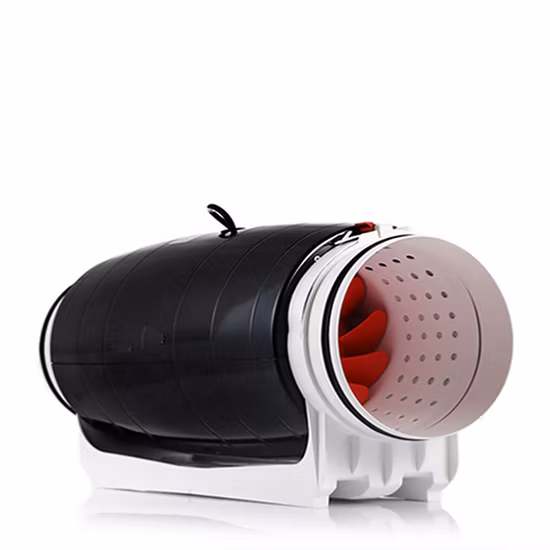 Ventilador de duto centrífugo de plástico hidropônico, ventilador de duto em linha, exaustor canalizado para estufa